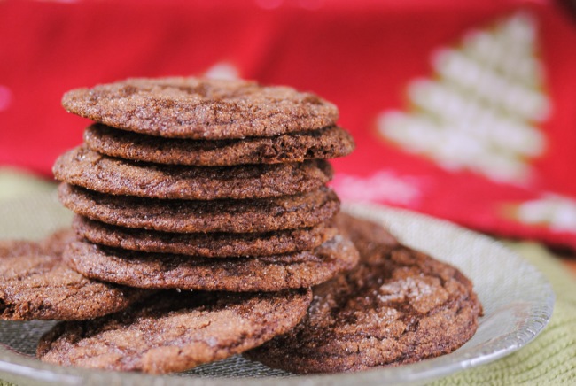 Chewy molasses cookies - lots of flavor, no gluten!