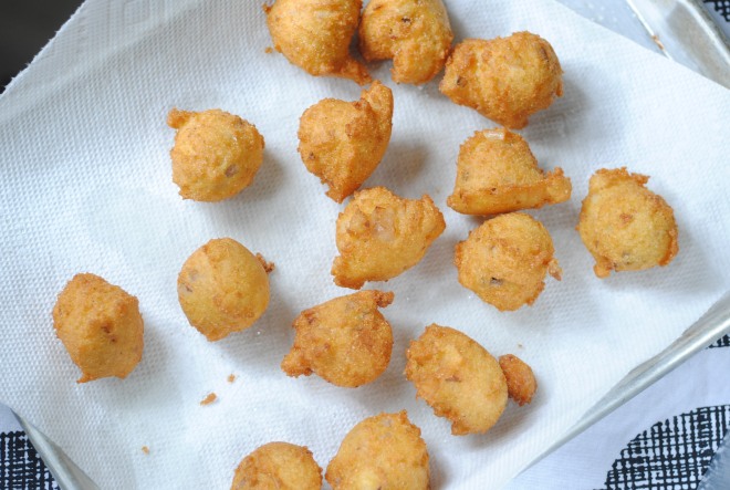 Free Hush Puppies with Chef Amanda | The Dusty